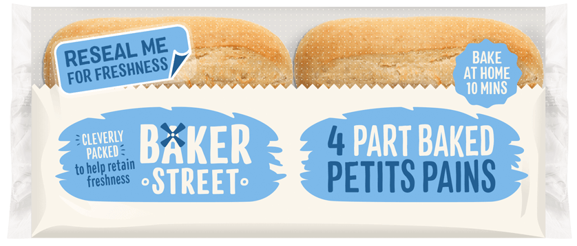 4 Baker Street Part Baked Petits Pains