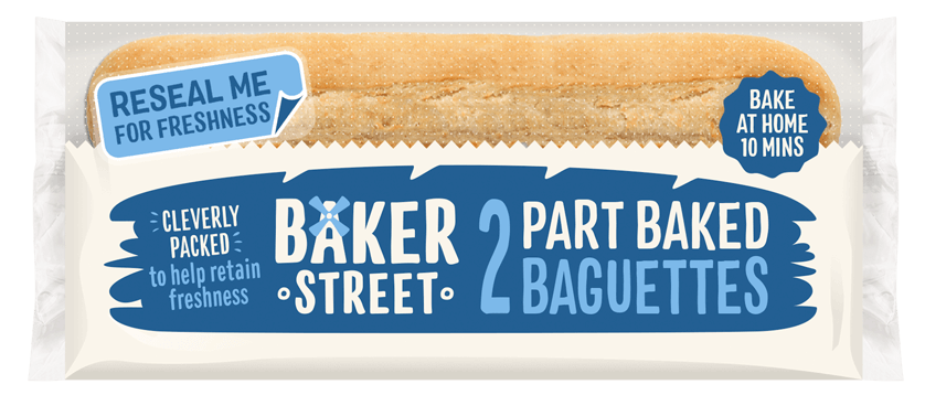 2 Baker Street Part Baked Baguettes