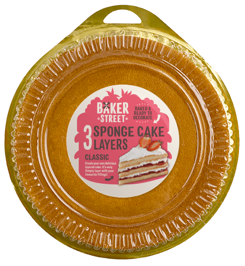 Baker Street Classic Sponge Cake Layers