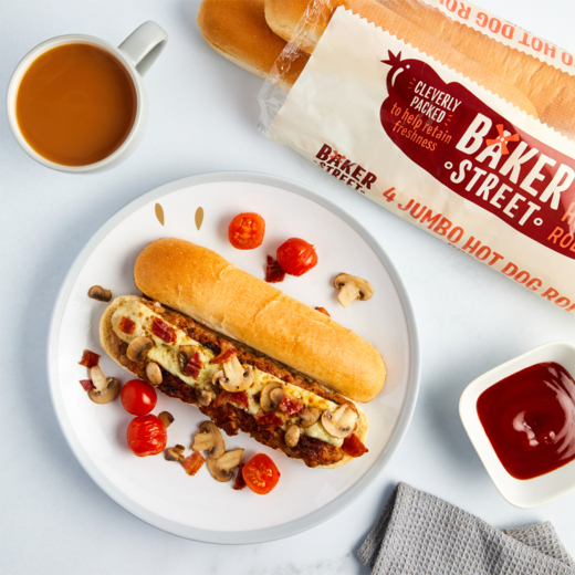 Fakeaway Breakfast Burrito Hot Dog