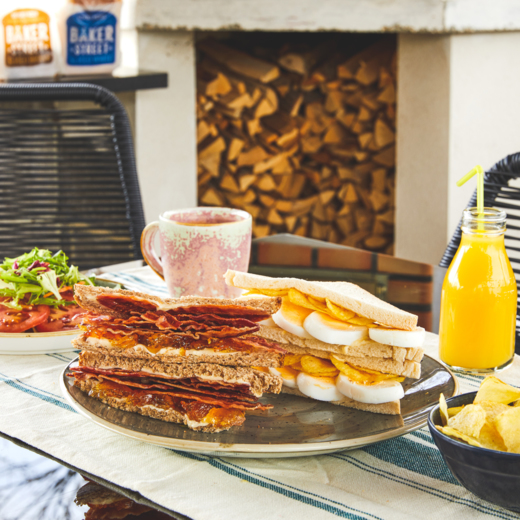 Bacon & Marmalade and Pickled Egg & Crisp Sandwiches Bacon & Marmalade and Pickled Egg & Crisp Sandwiches