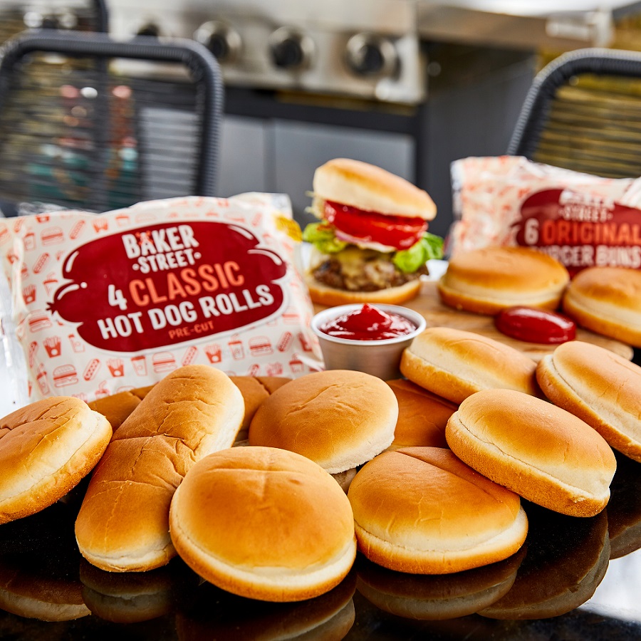 Baker Street Original Burger Buns and Classic Hot Dog Rolls New Look Baker Street Original Burger Buns and Classic Hot Dog Rolls New Look