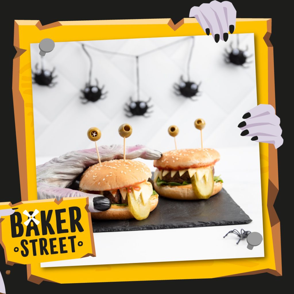 Halloween Recipe Ideas: Monster Burgers