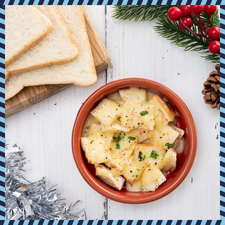 Cheesy Raclette Bread