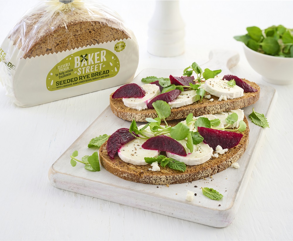 Healthy Sandwich Ideas: Beetroot and Goats Cheese